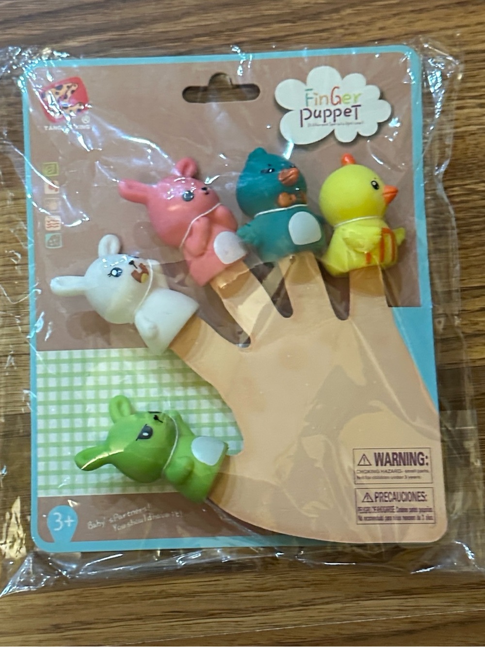 Finger Puppet Set for Kids - Multicolor Animal Characters